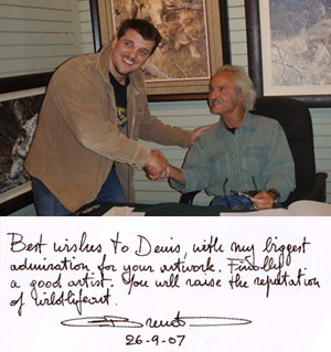 Denis Mayer Phot with Carl Brenders